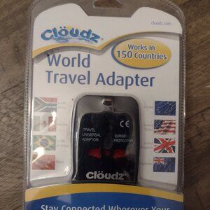 Cloudz World Travel Adapter new